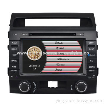 8-inch Car DVD Player for Toyota Land Cruiser with iPod, RDS, Bluetooth, TV Function